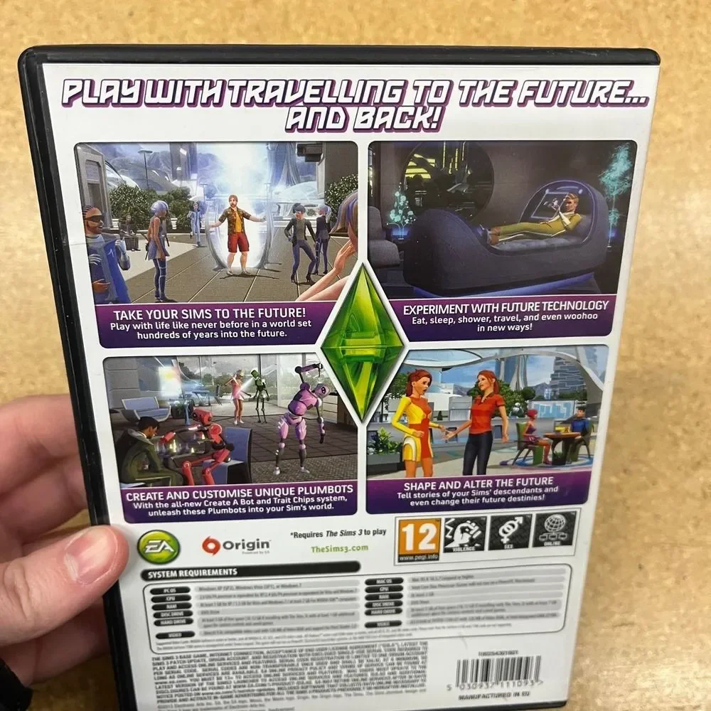 The Sims 3: Into The Future Expansion Pack PC Mac, 2013 Edition Limited Edition